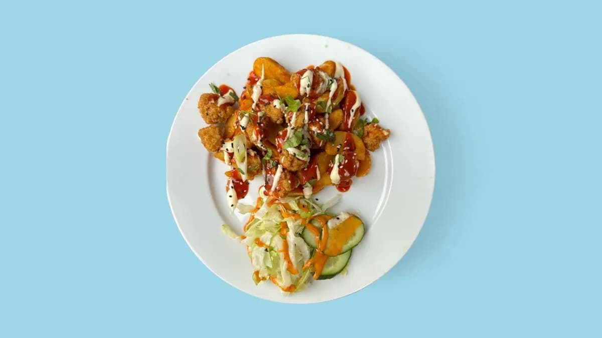 Hot Sweet&Sour Chicken & Potato Fries