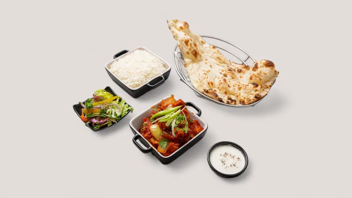 Chili Tofu (V) 🌶️🌶️🌶️+ Coke 0.33