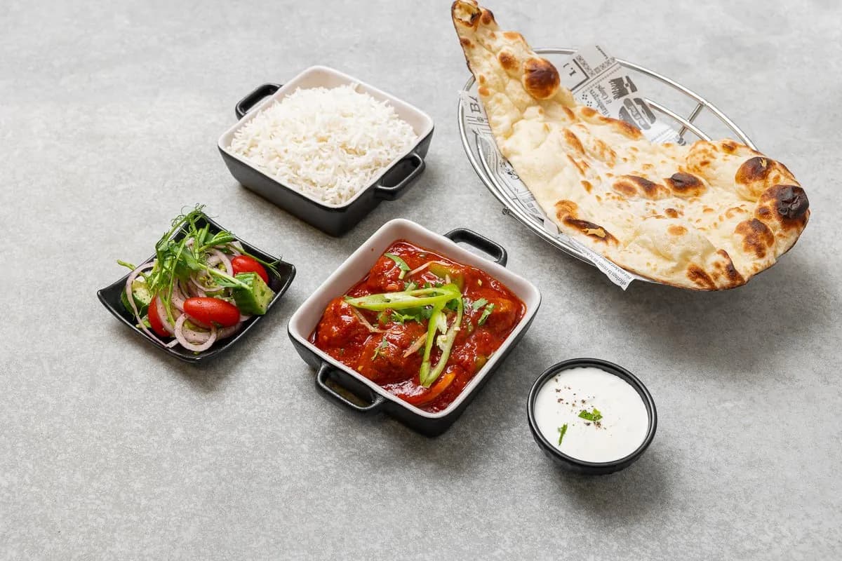 Chili Seekh Bebab (Tulinen/Spicy) + Valitse Juoma