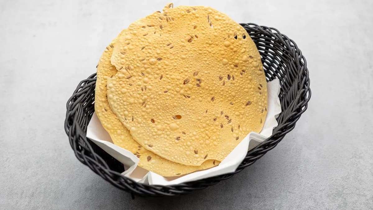 Papad leipä, Papadum 3kpl