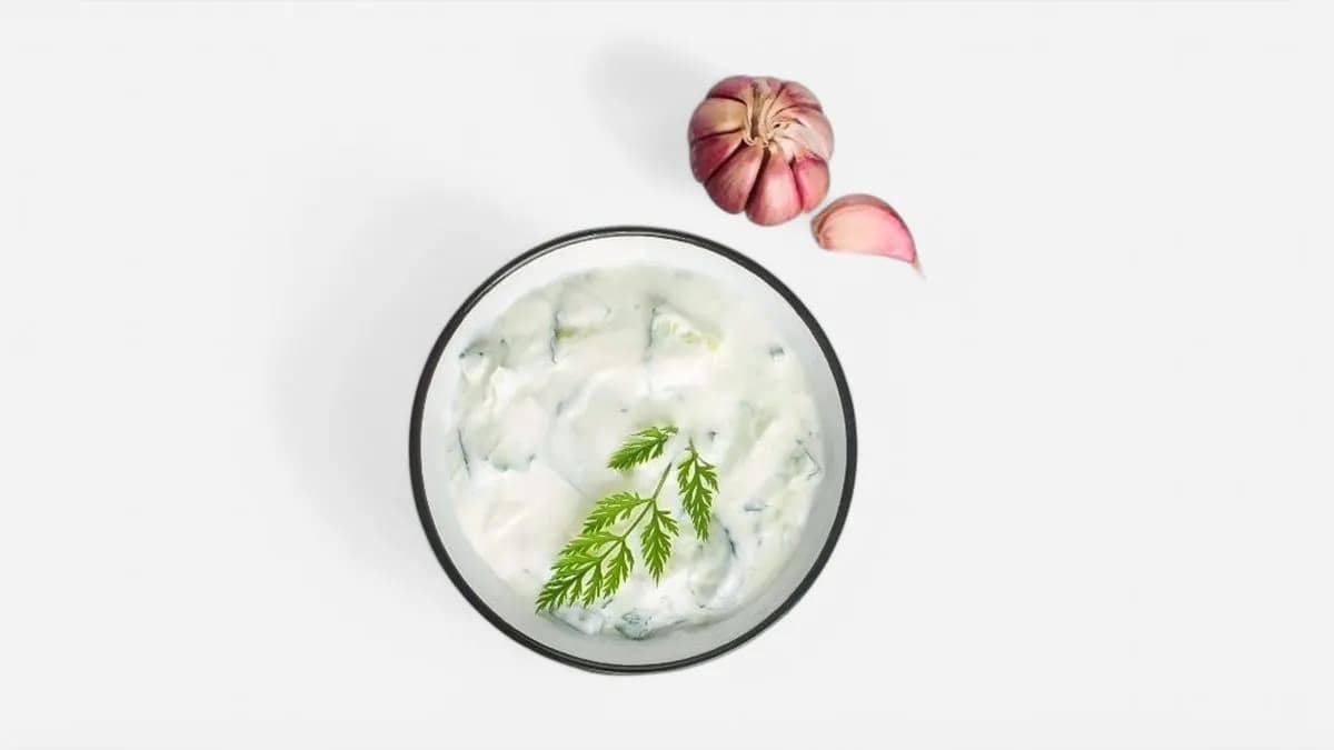 Garlic Raita
