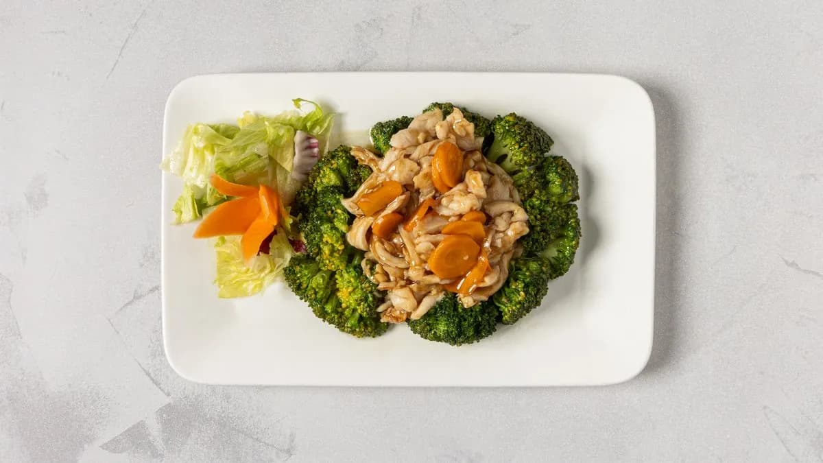 Kanaa ja parsakaalia