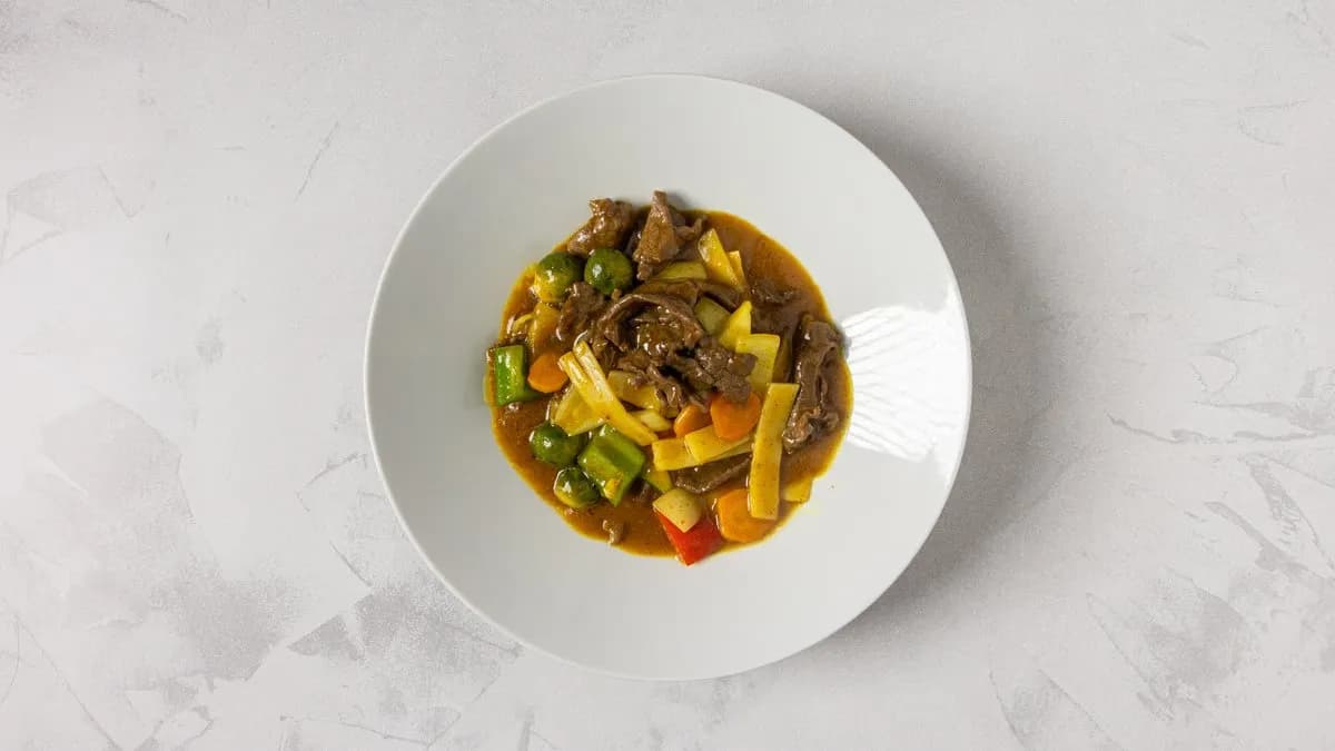 Naudanlihaa currykastikkeessa 🌶