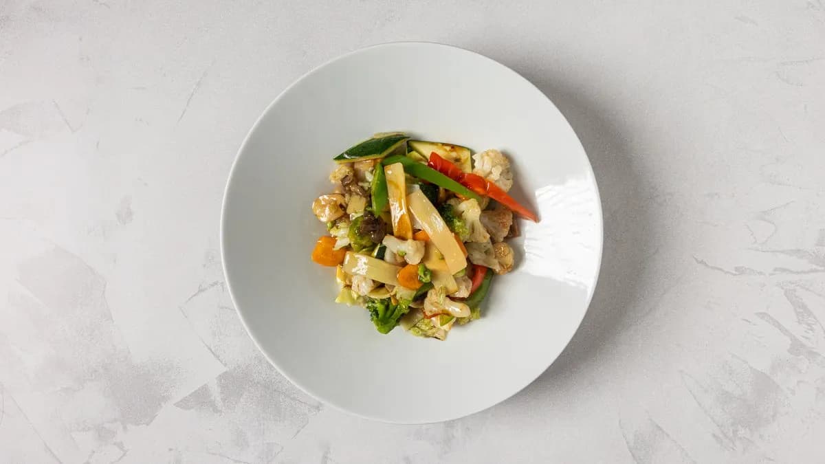 Paistettuja vihannneksia (V)