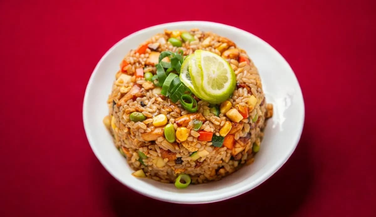 Teriyaki Paistettu Riisi