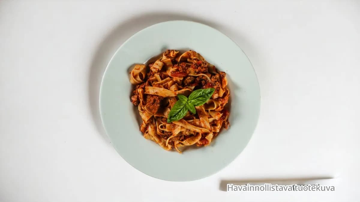 Lasten Bolognese pasta