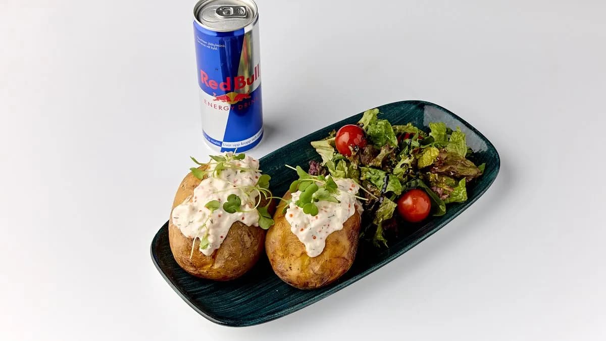 Uuniperuna annos & Red Bull