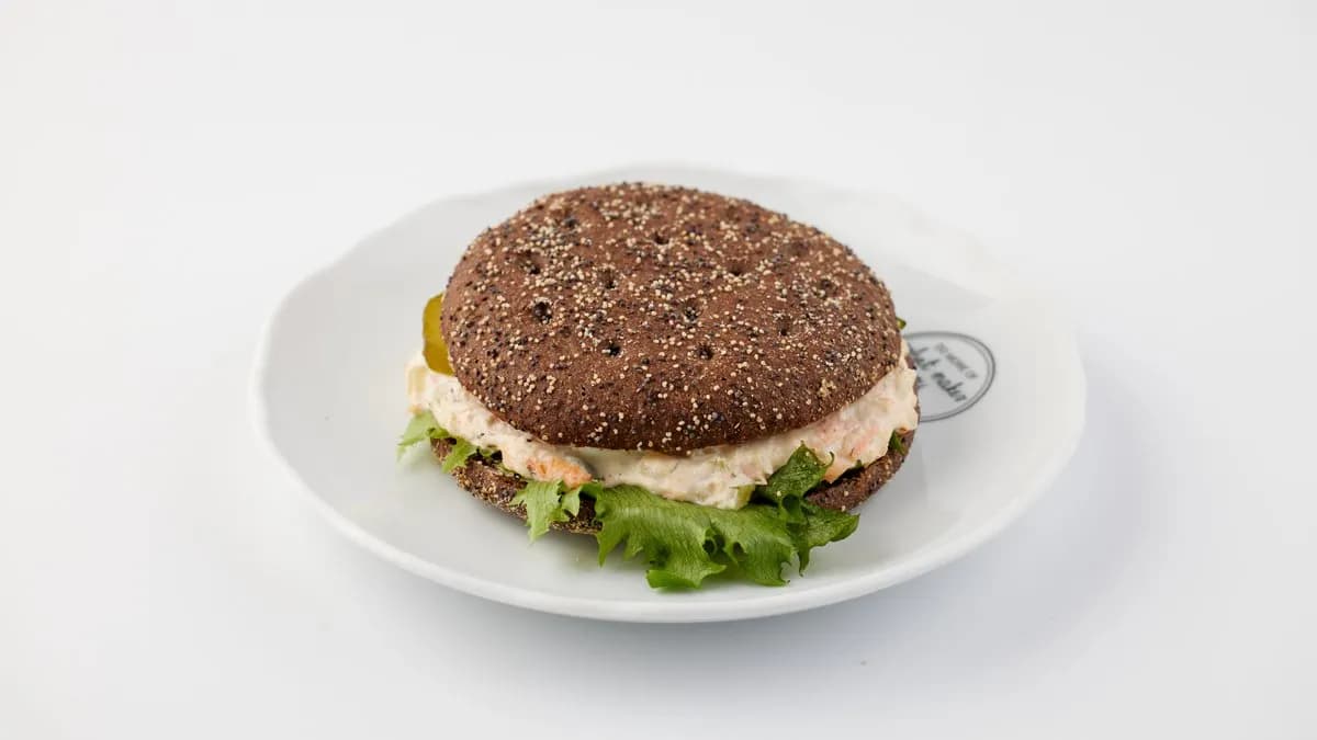 Lohi-Remoulade Leipä