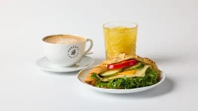 Croissant aamiainen