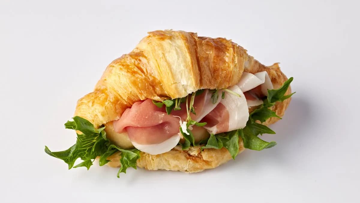 Serrano-meloni minicroissant (10kpl)