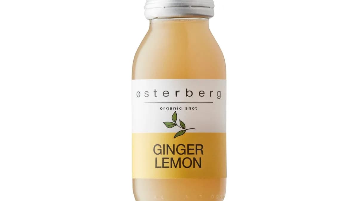 Sitruuna-inkivääri shotti 60ml