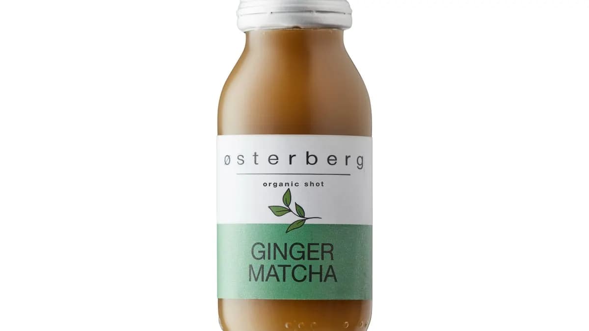 Matcha-inkivääri shotti 60ml