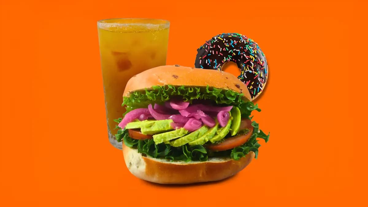 🍴🌿 Avocado Bagel Meal 🥑🍩