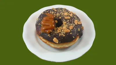 Choco Peanut Caramel 🖤🍩