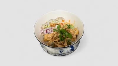 Tofu or chicken rice noodle salad