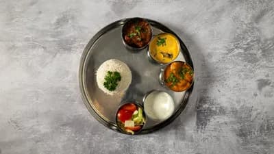 42. Mixed thali