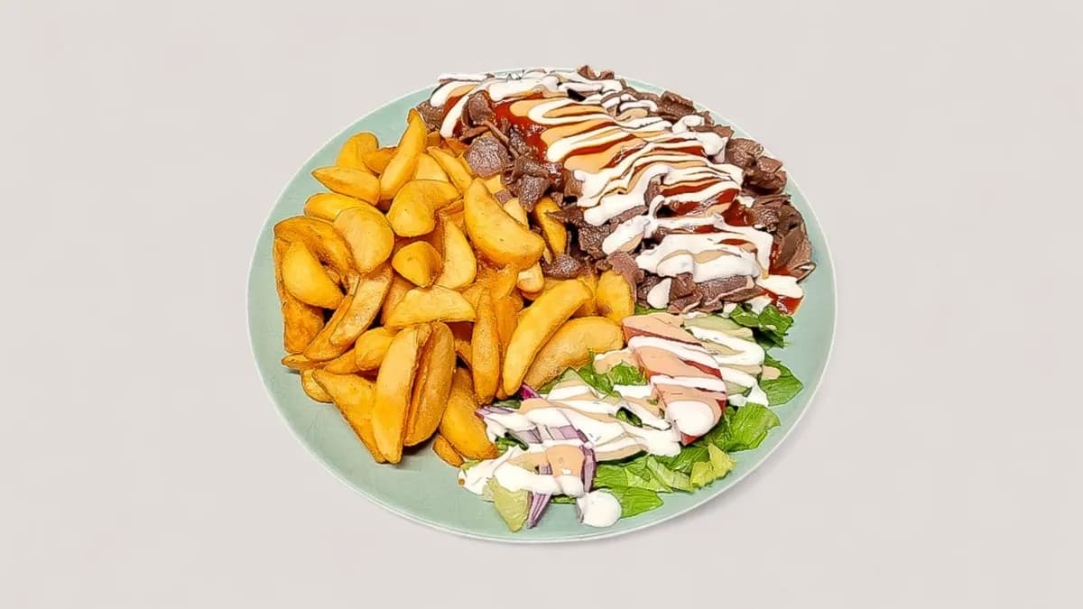 57. Vöner Lohkoperunoilla