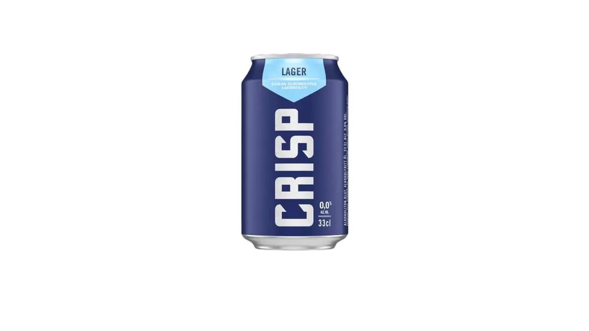 Koff Crisp alkoholiton vaalea lager olut 0 % 0,33 L