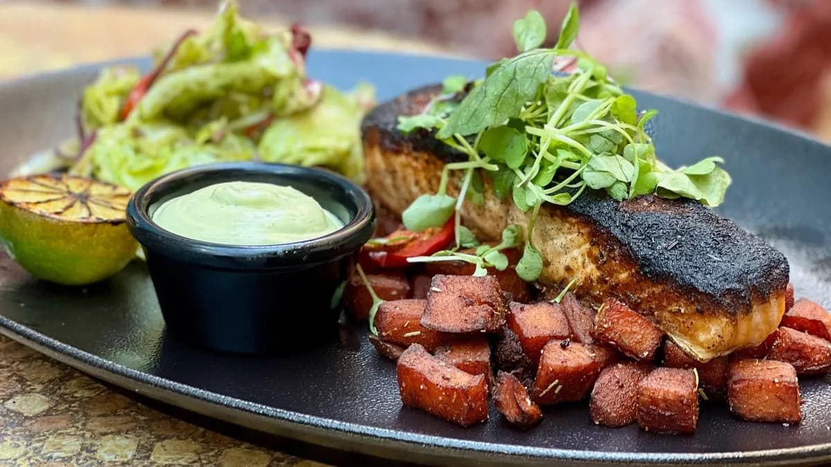 Cajun Blackened Salmon