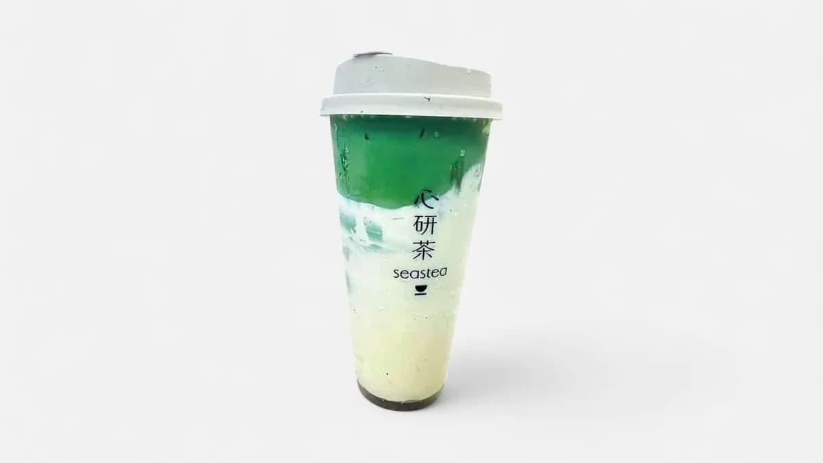 39.Matcha Brûlée Boba Milk Tea