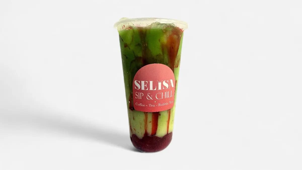 Strawberry Matcha Latte