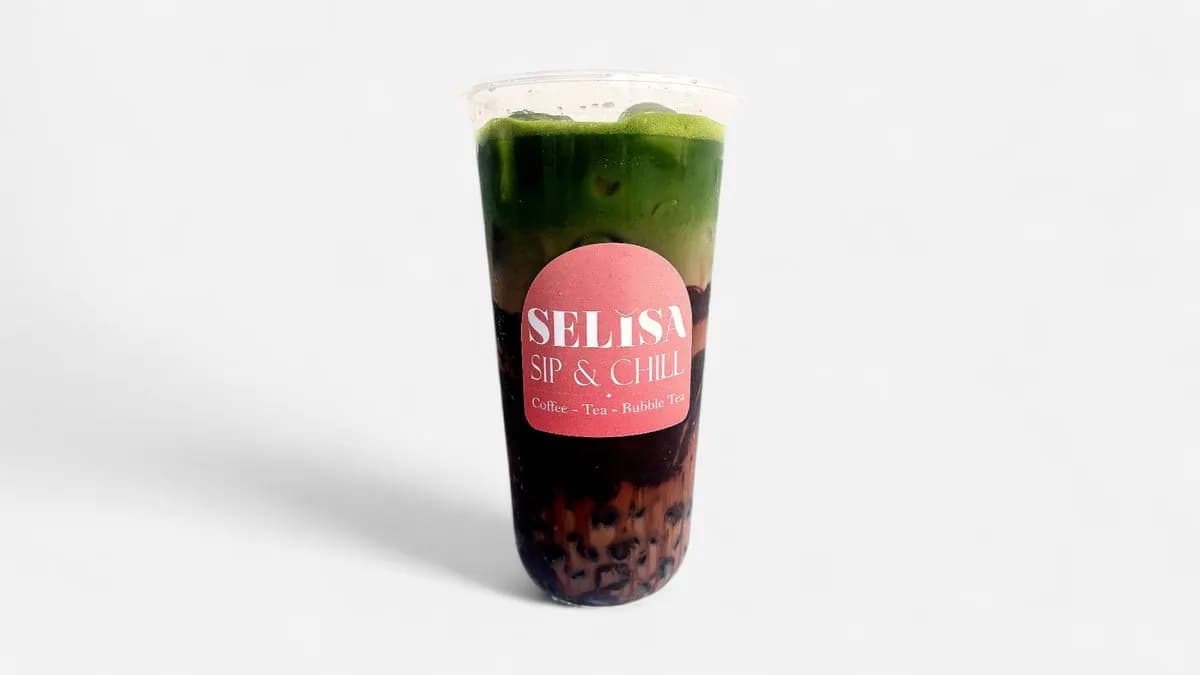 Matcha Chocolate Bubble Milk