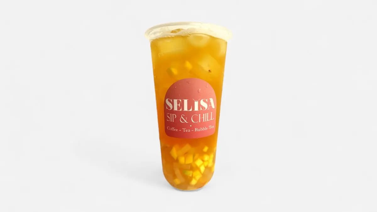 Mango Fruit Bubble Tea