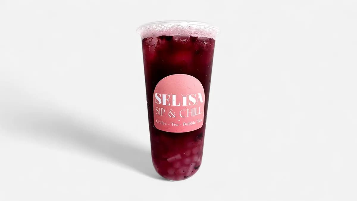 Blueberry Fruit Bubble Tea