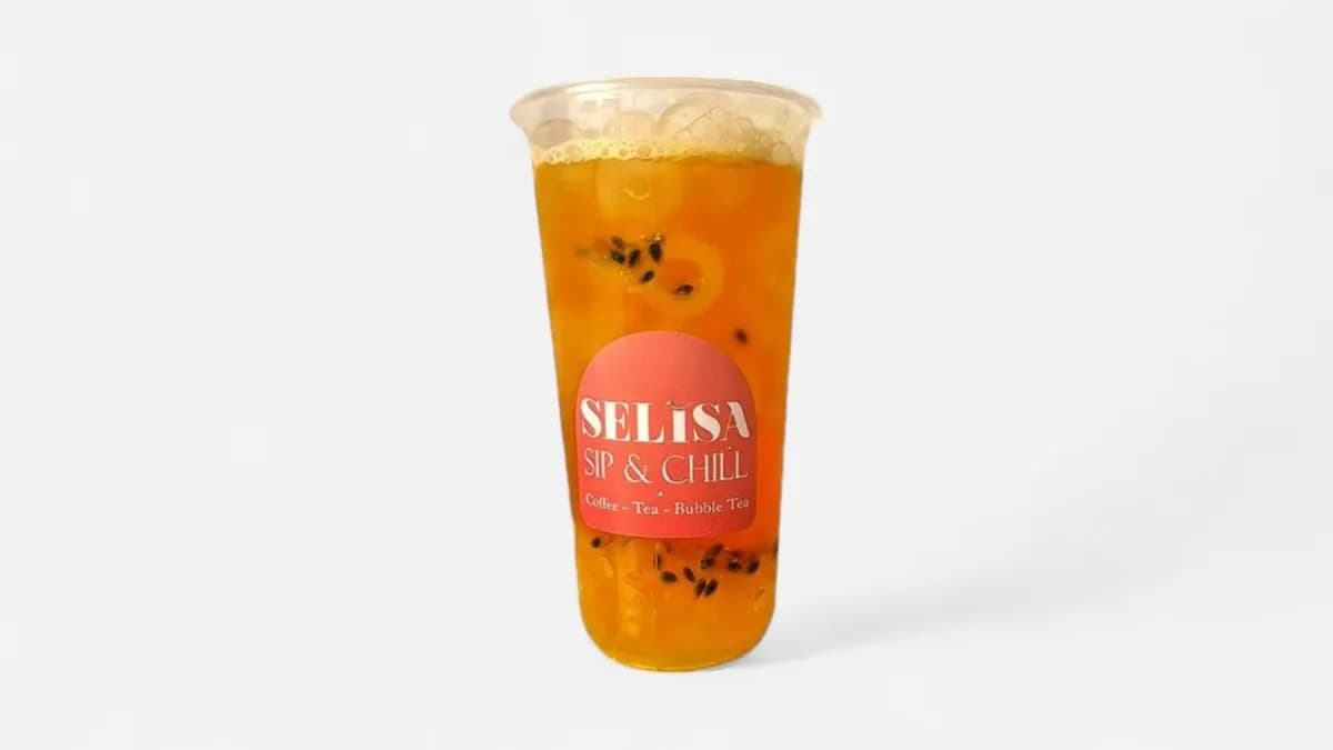 Passion Fruit Bubble Tea