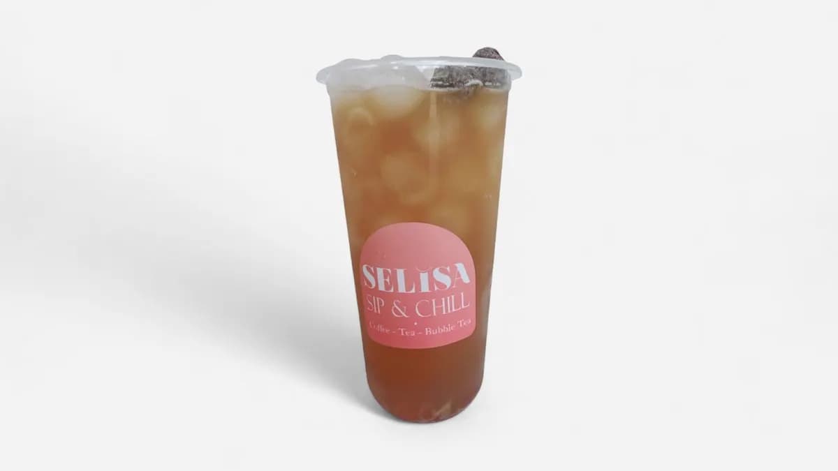 Salted Dry Apricot and Kumquat Bubble Tea
