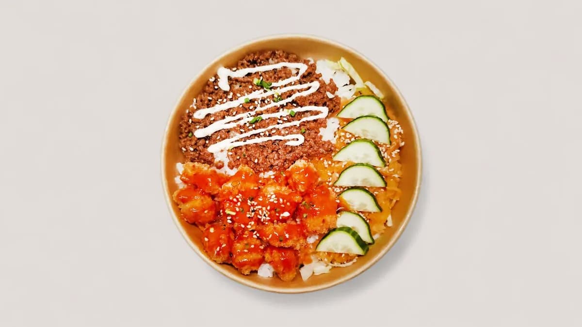 11. Mix Plate with Rice