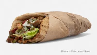 Chicken shawarma (L)