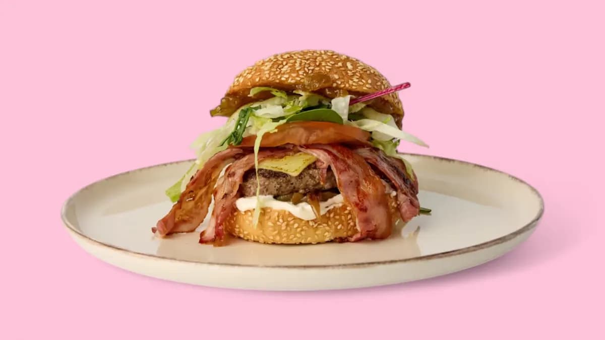 LONDON BACON & ONION (L) 🍔