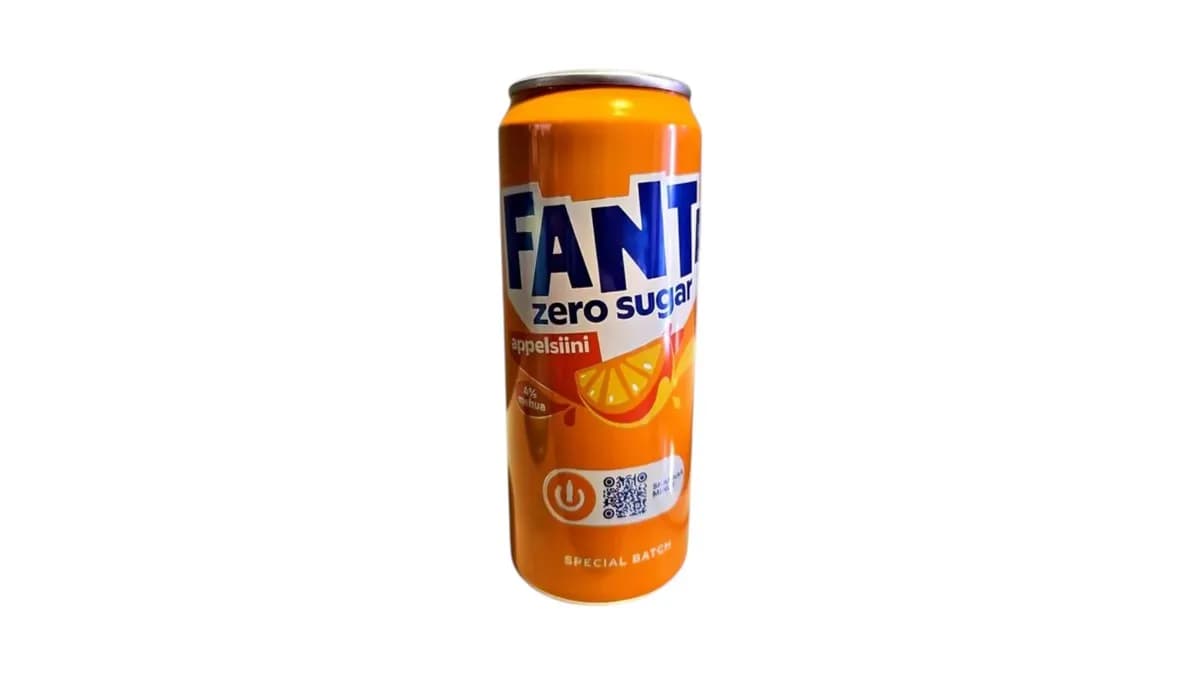 Fanta Zero Appelsiini