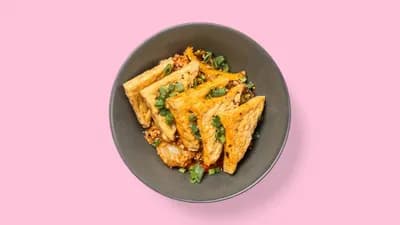 Vegan Kimchi Fried Rice with Tofu