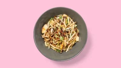 Vegan Fresh Ramen with Mushrooms