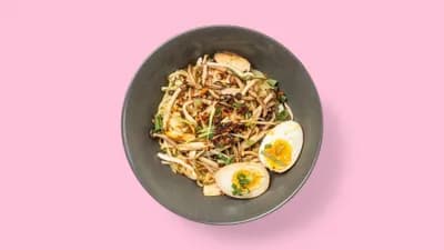 Vege Fresh Ramen with Mushrooms