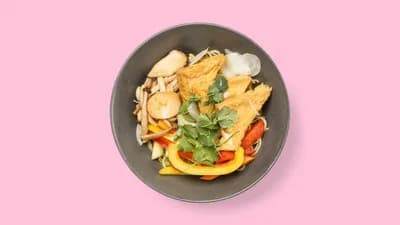 Thai Tom Yum with Tofu & Mushrooms