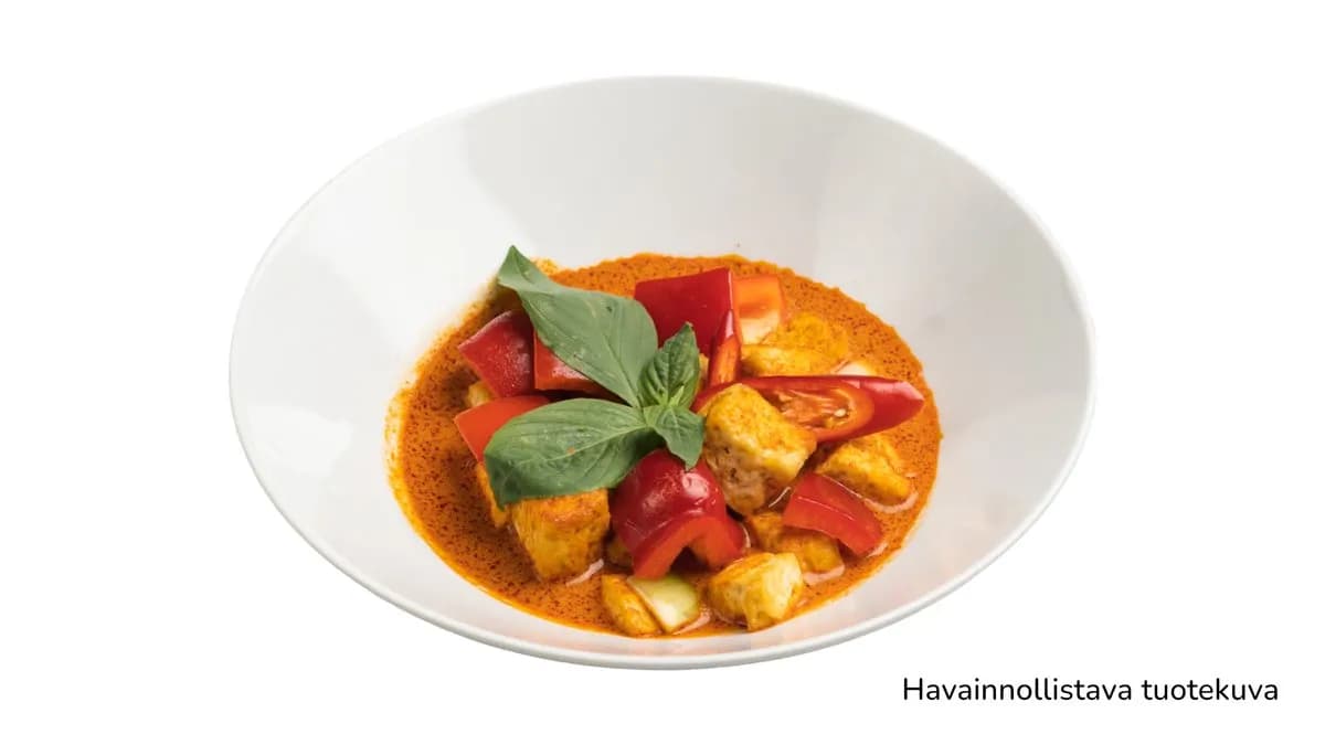 43. Red curry vegetables (Vegan) 🌱