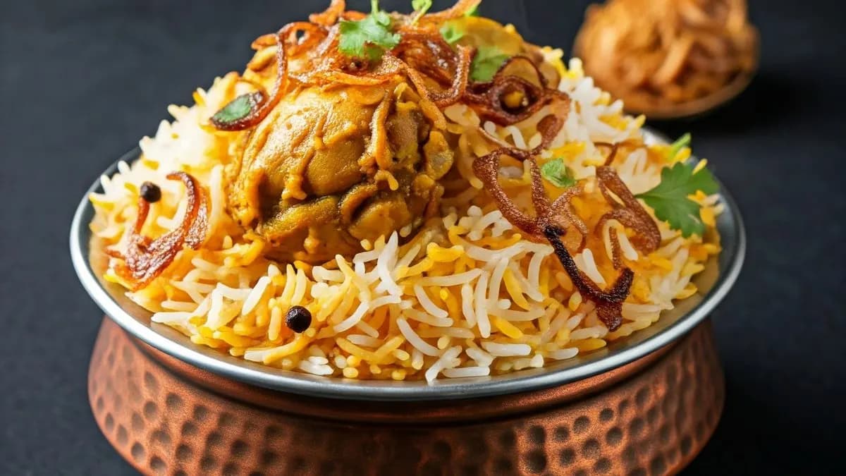 Chicken biryani