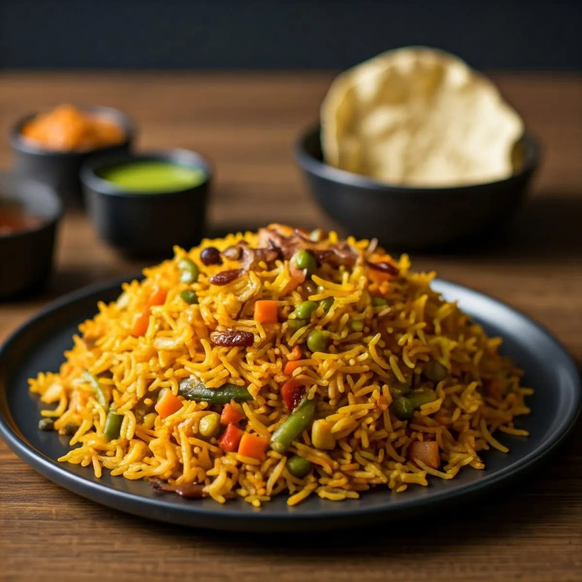 Vegetable biryani