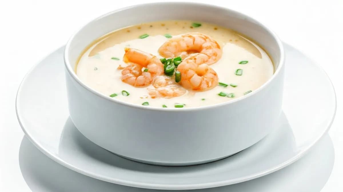3c. Shrimps soup (G,L,P)