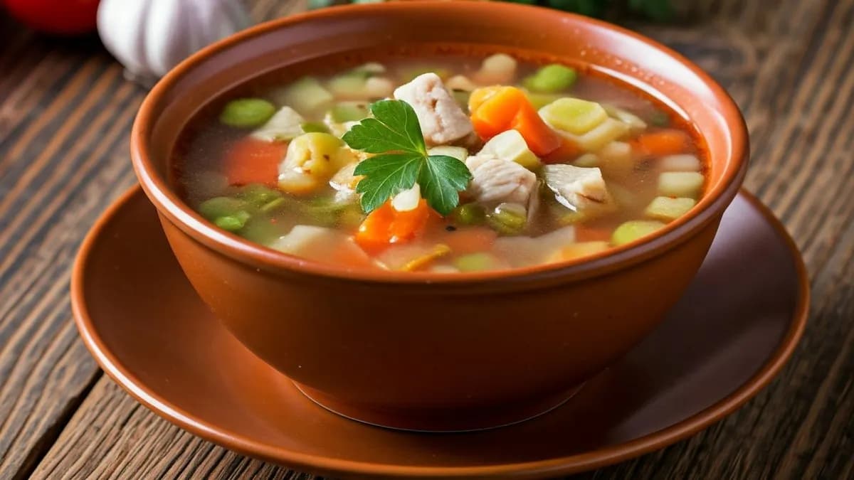 3e. Mixed soup (L, G, P)
