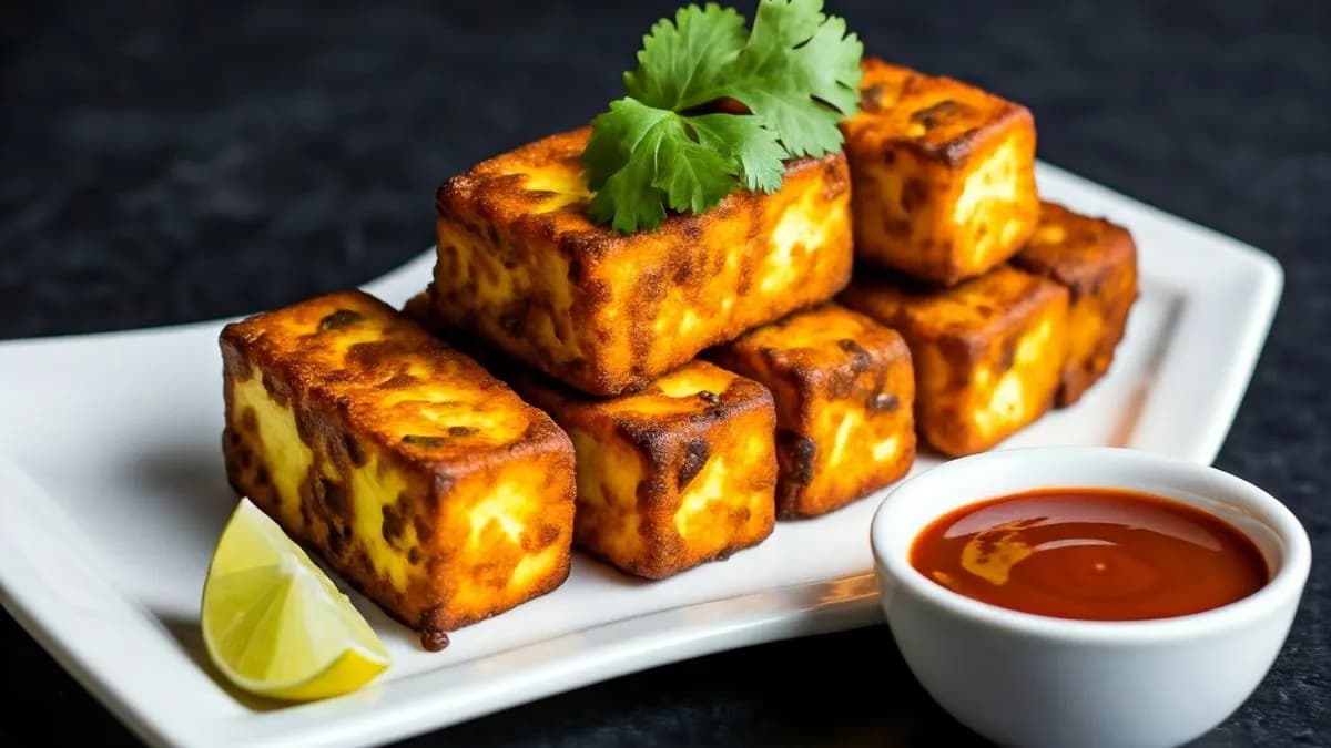 7. Paneer pakora (G,P)