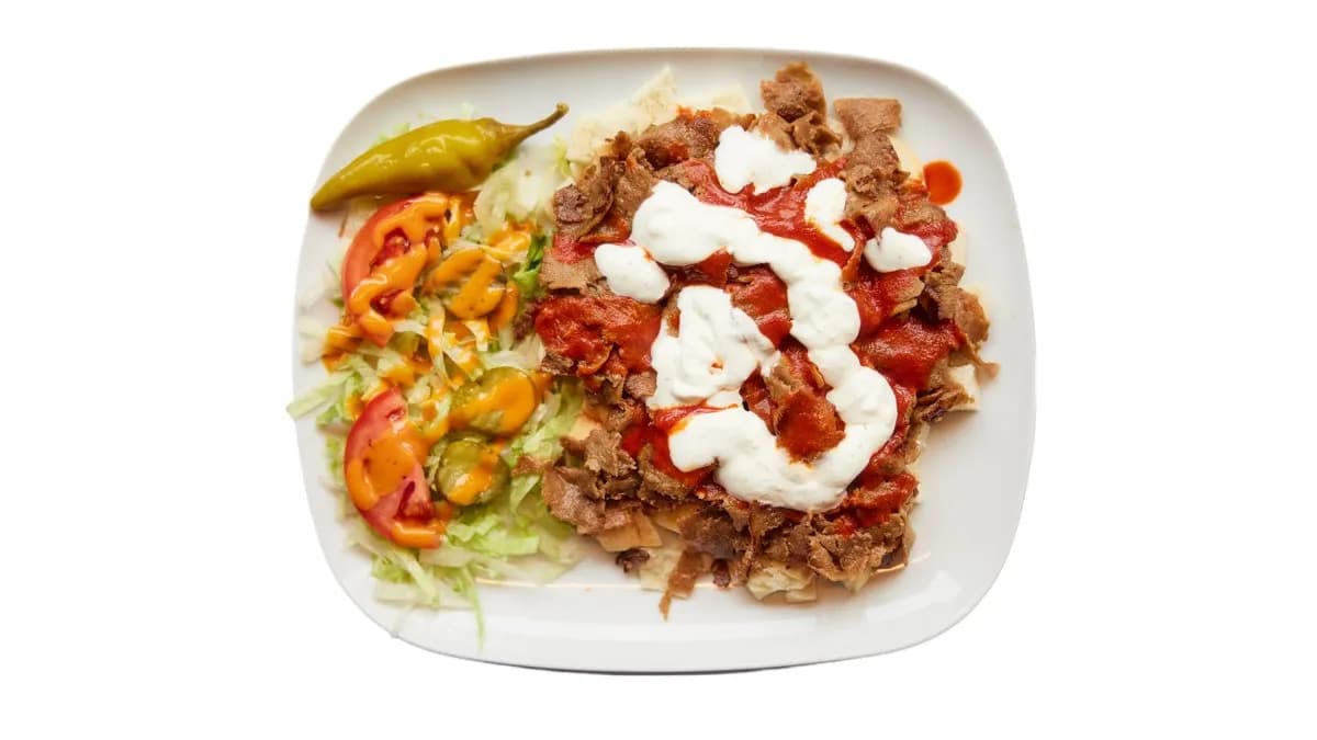 Iskender kebab