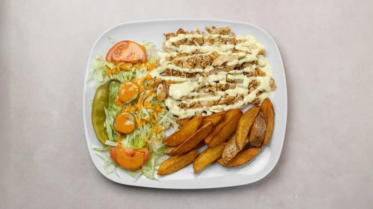 15. Kanakebab lohkoperuna