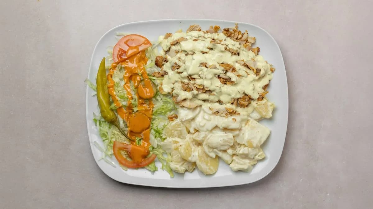 16. Kanakebab kermaperunat