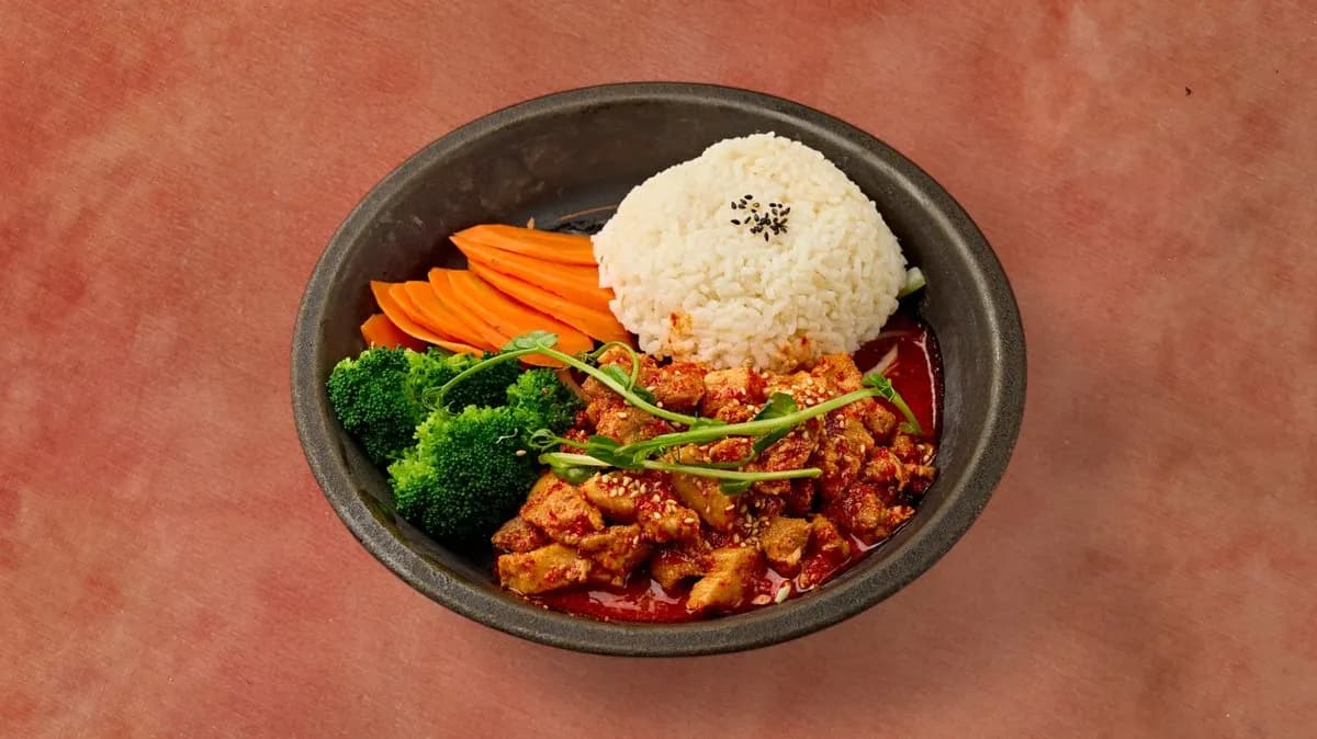 Spicy pork sizzler
