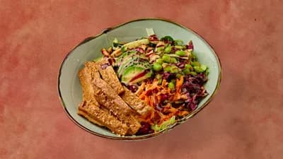 Poke bowl inari tofu