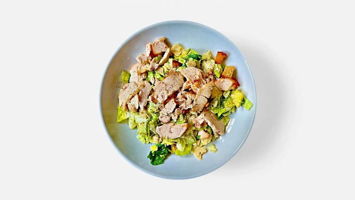 Chicken Caesar salad
